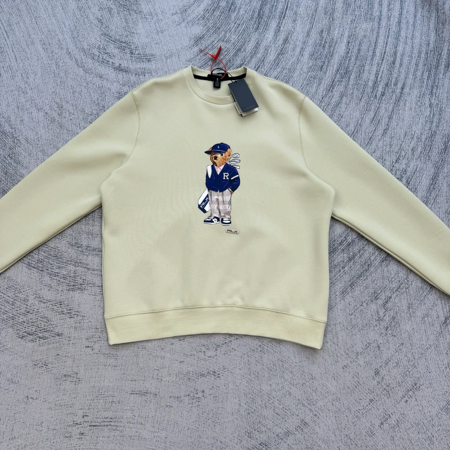 P380 Ralph Lauren Polo bear pattern round neck sweatshirt Size: S/M/L/XL